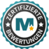 Ein zertifiziertes Siegel von Meinungsmeister, das die Echtheit aller Bewertungen garantiert.
