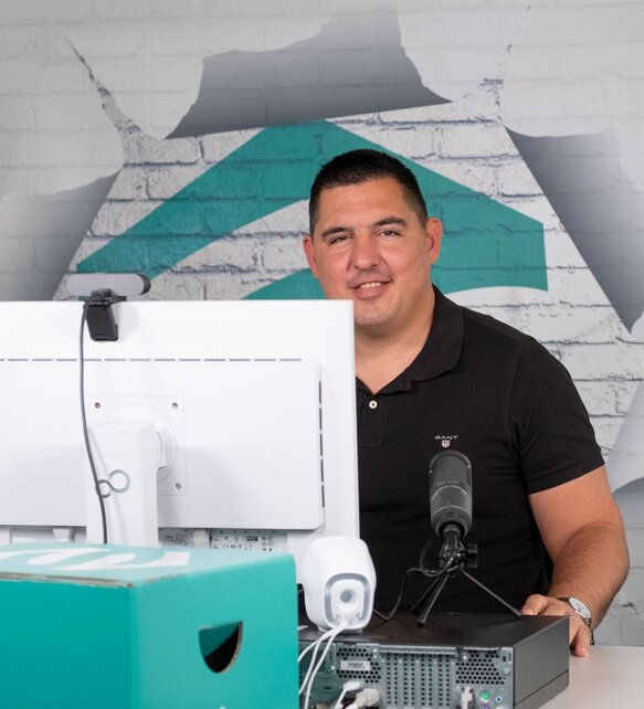 Gregor Faltin mit seinem Online Training