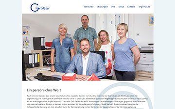 Website Bestattungen Bingen