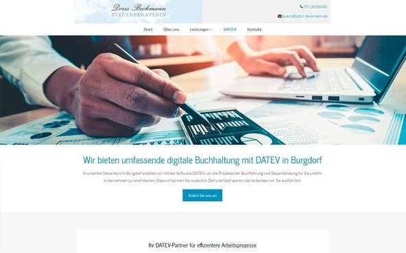 Website Tierarzt Mensing