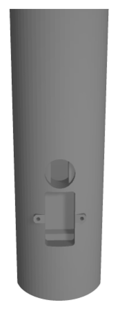 Fire extinguisher body.