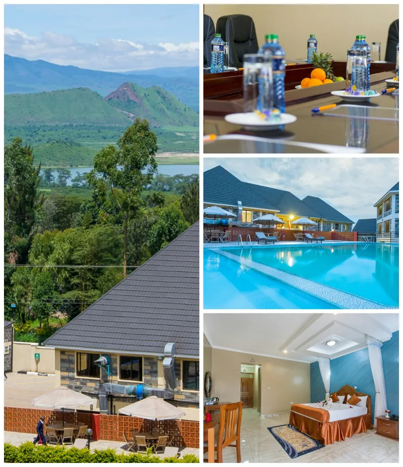 Resort house exterior