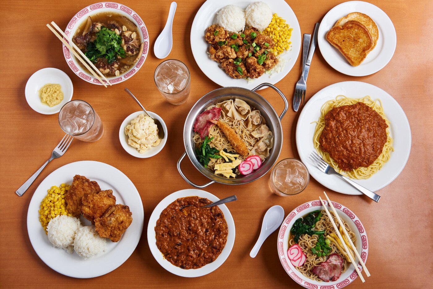 Assorted Zippy's Favorite Dishes