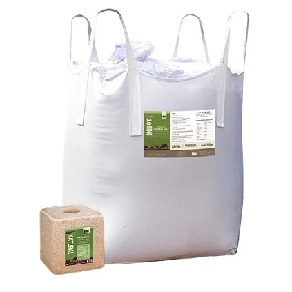 Totes of Redmond loose minerals for cattle.