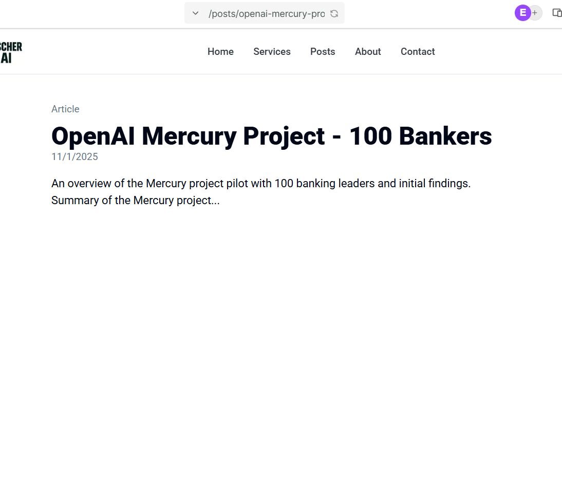 OpenAI Mercury Project - 100 Bankers