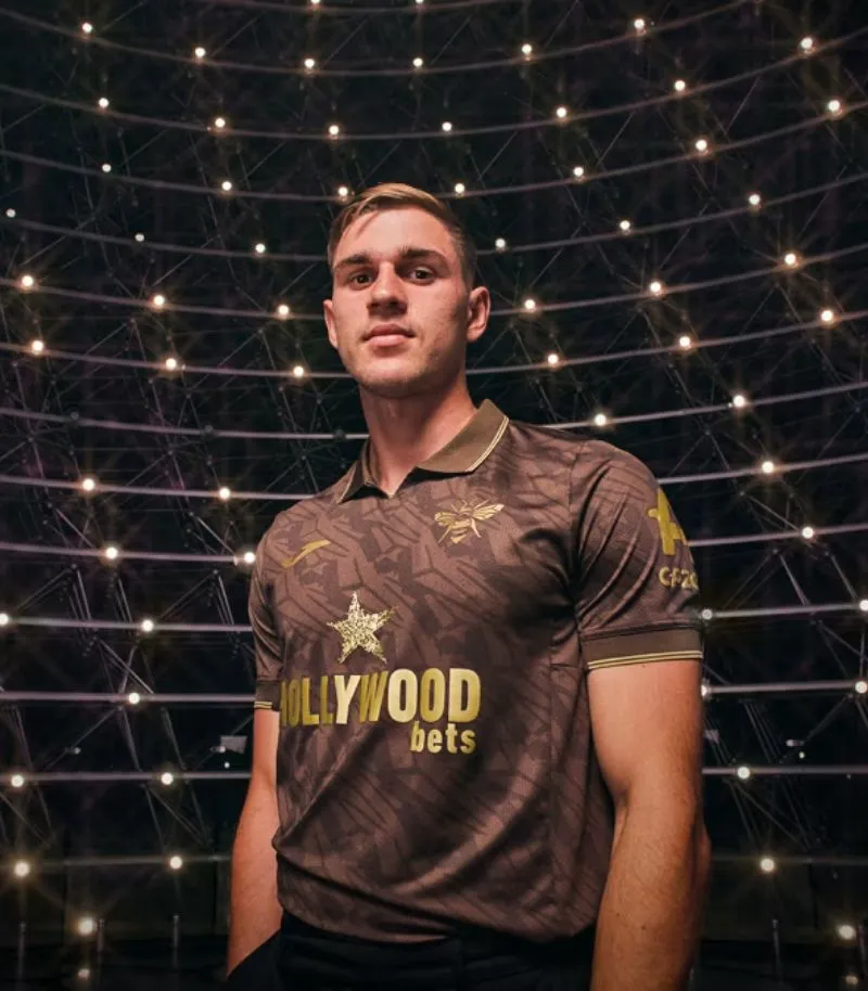 brentford away kit in brown