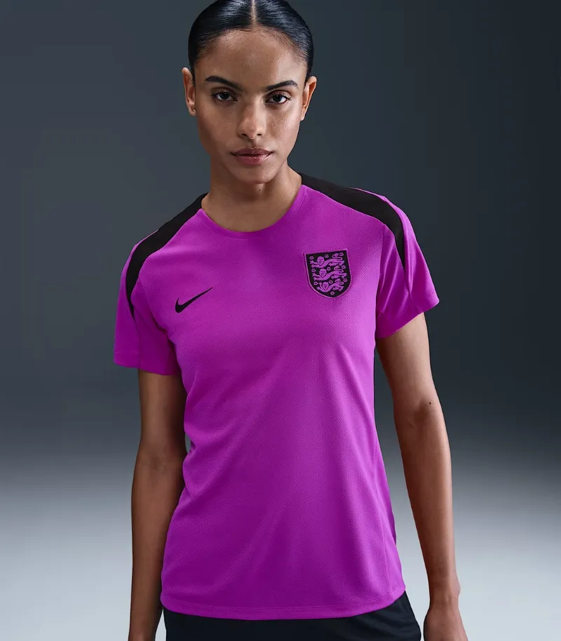 england womens training top in purple
