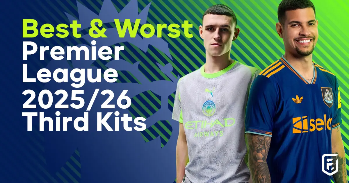 Best & Worst Premier League 2025/26 Third Kits