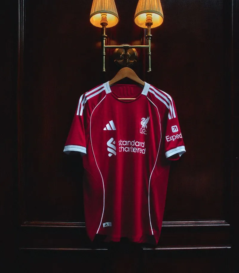 liverpool new adidas home shirt