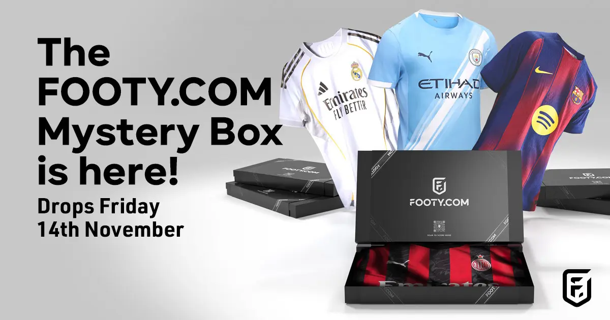 It’s Here… FOOTY.COM’s First Mystery Box