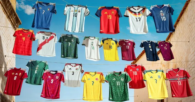 adidas world cup home kits 2026
