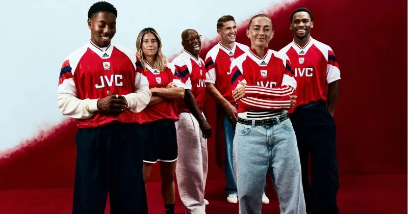 arsenal players wearing bring back collection