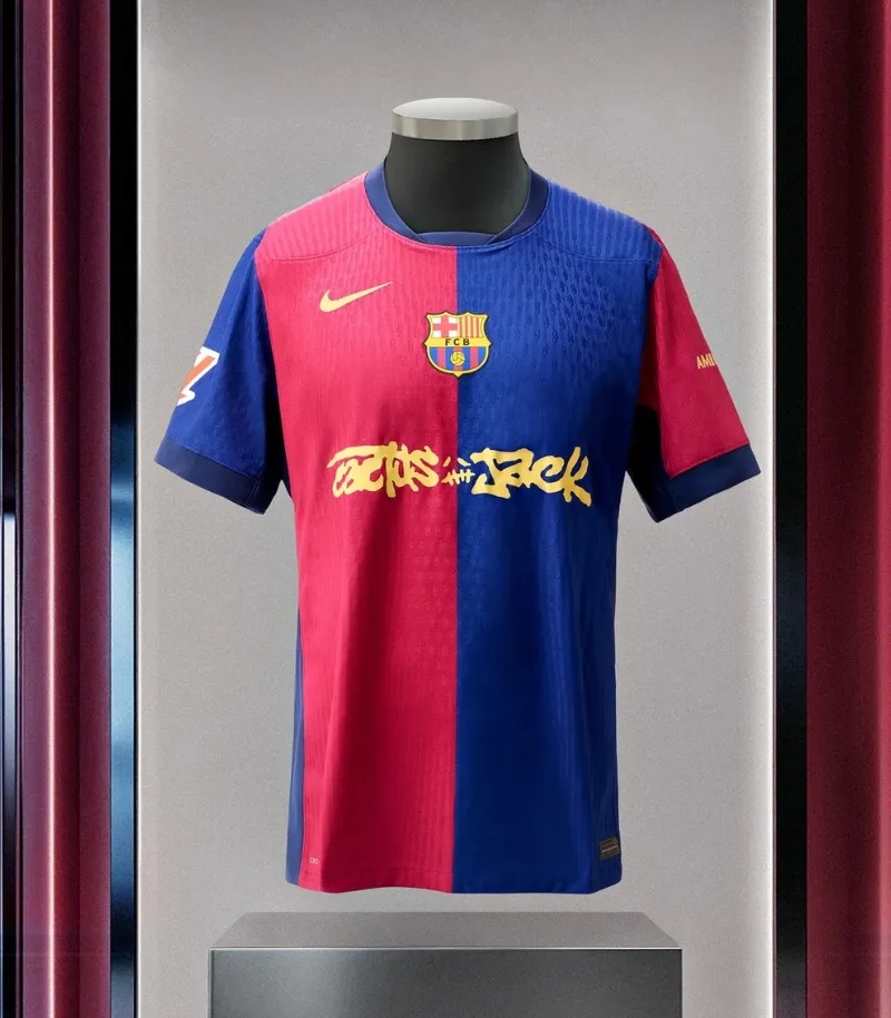 travis scott barcelona shirt