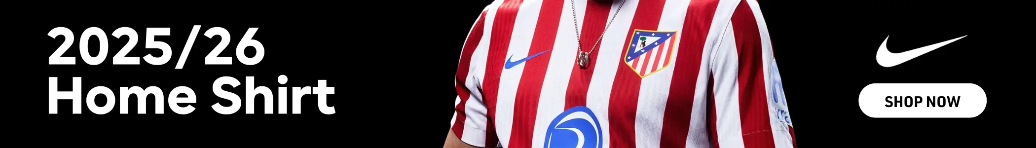 Nike Atletico Madrid 2025/26 Home Shirt