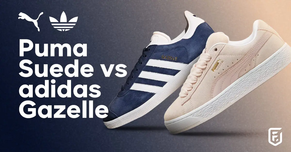 Puma Suede vs adidas Gazelle