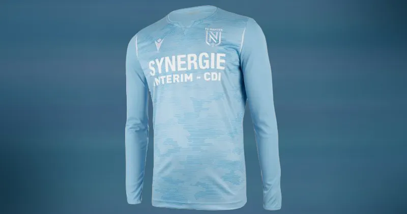 nantes 2023-24 home goalkeeper shirt in sky blue