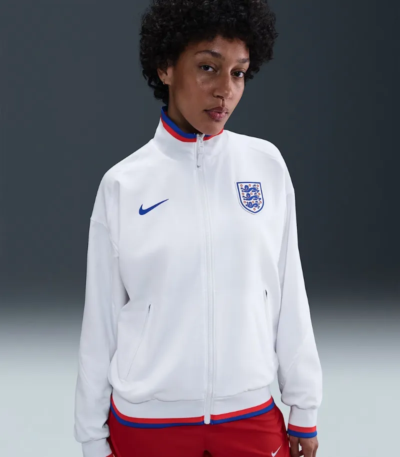 england womens training jacket in white