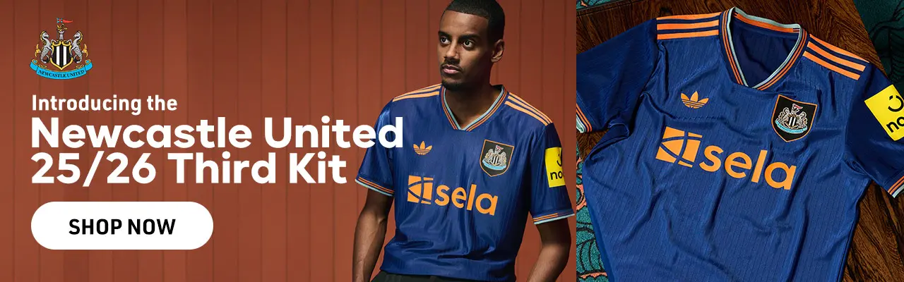 Shop NUFC 25/26 Third Kit