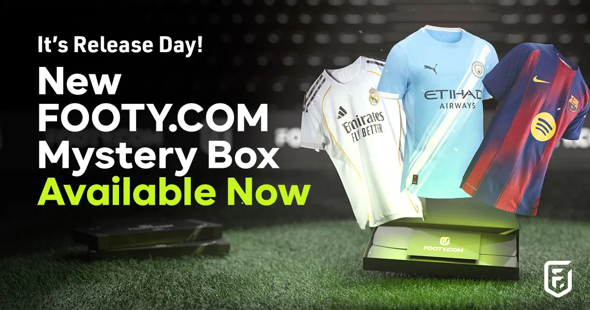 It’s Release Day! New FOOTY.COM Mystery Box Available Now