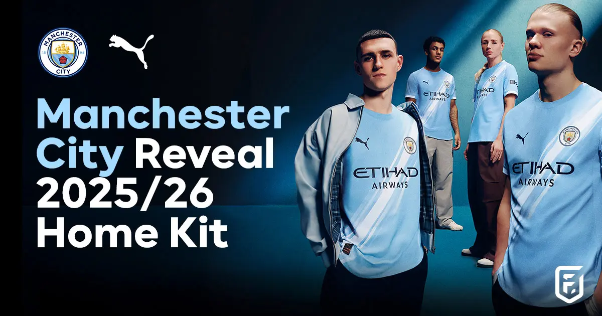 Manchester City Reveal 2025/26 Home Kit