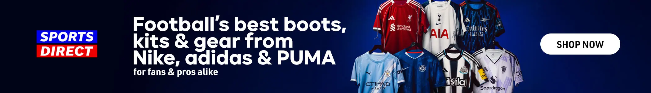 Shop Now at Sports Direct