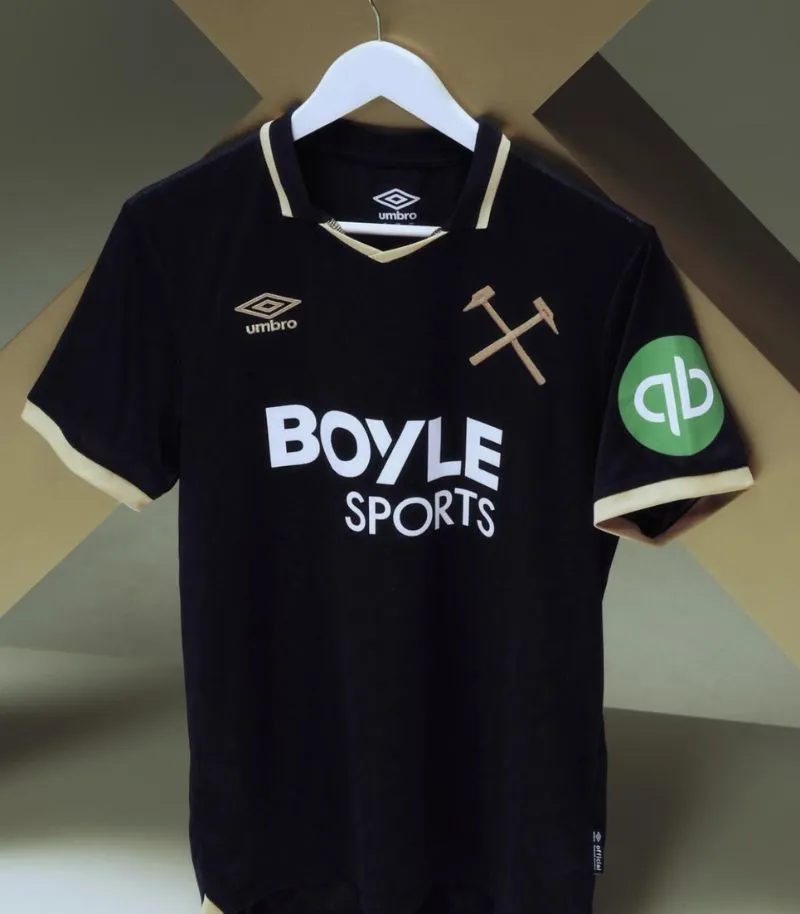 black west ham 2025 third kit