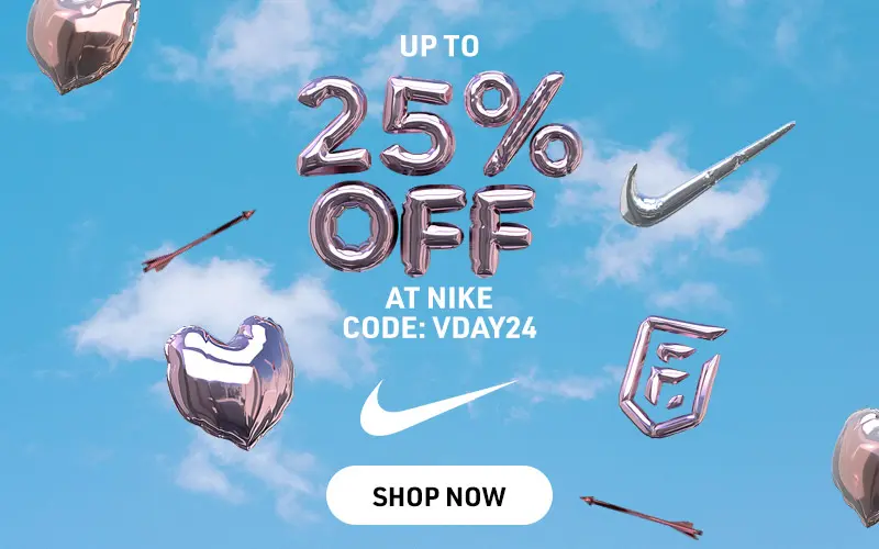 25% Off at Nike
