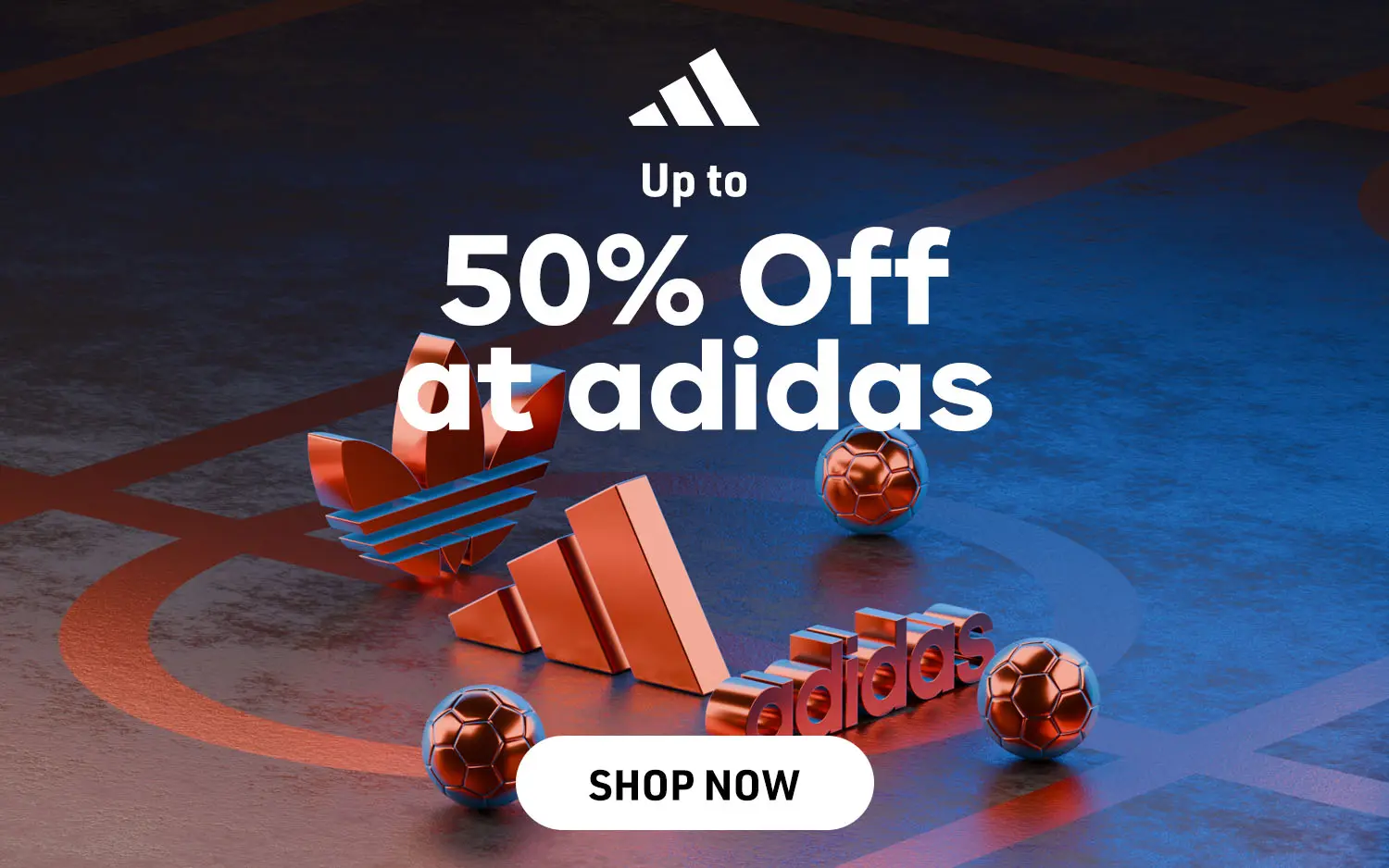 Up to 50% Off at adidas