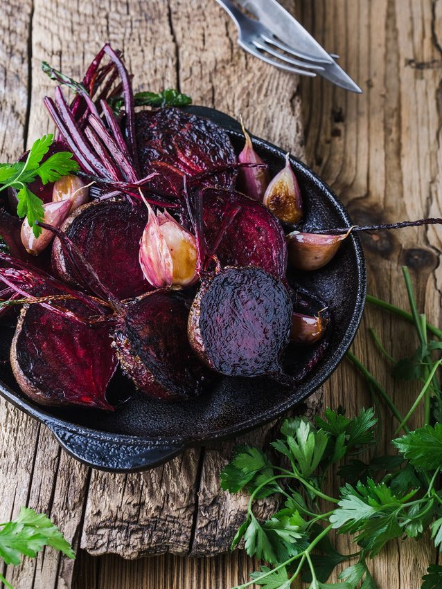 aeroblaze indoor grill Grilled Beets with Whipped Ricotta & Herbs