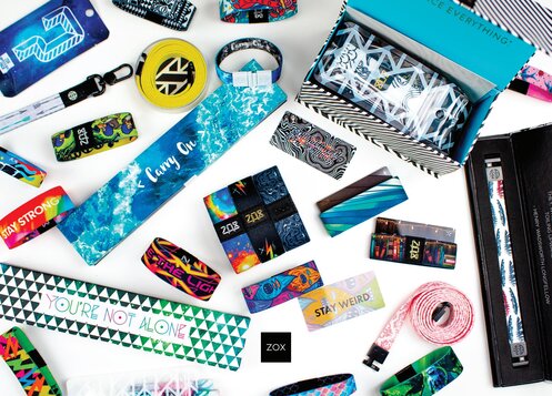 Girl wearing ZOX backpack