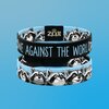 We against the world raccoon bracelet