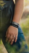 Seek Contentment Namaste Bracelet