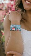 Thorns and all Floral Bracelet