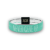 Never Give Up Wristband