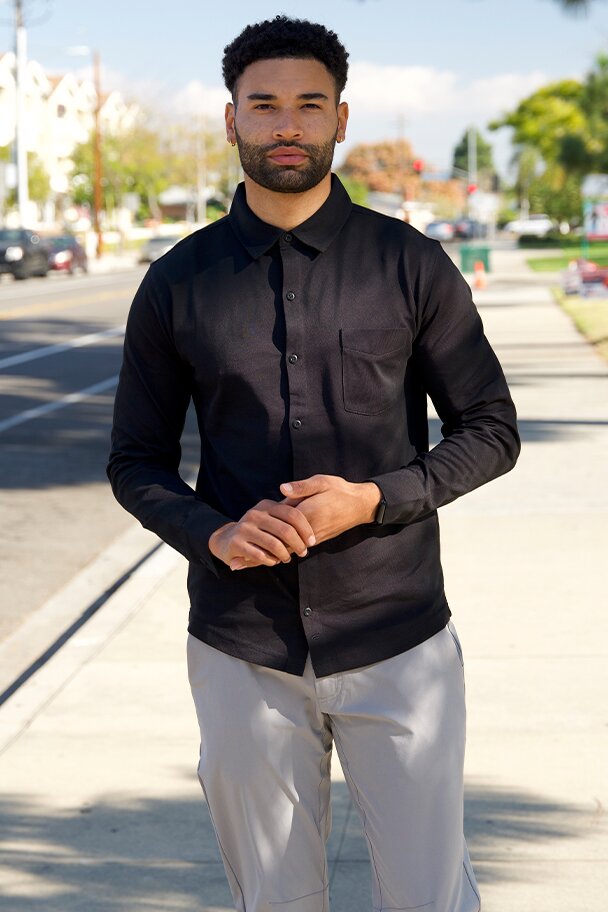 The Dash Long Sleeve Button Up