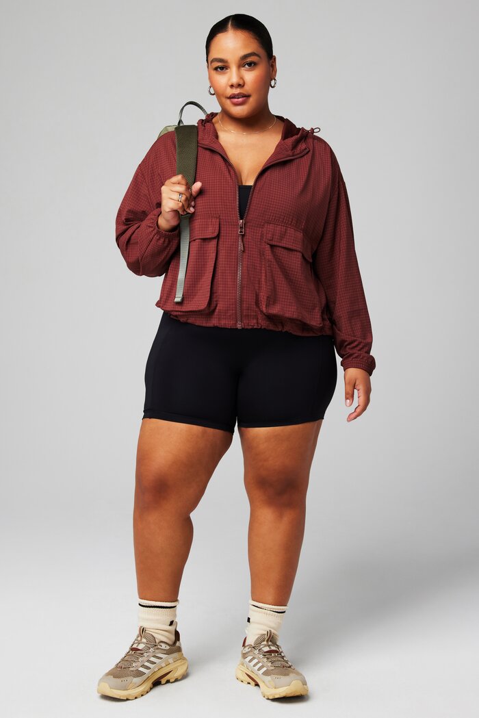 Ripstop Cropped Cargo Jacket