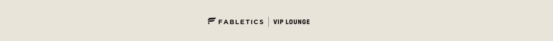 Fabletics VIP Lounge Banner