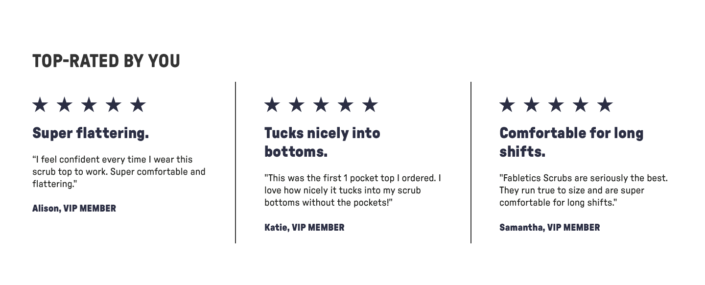 Vital 1-Pocket Scrub Top