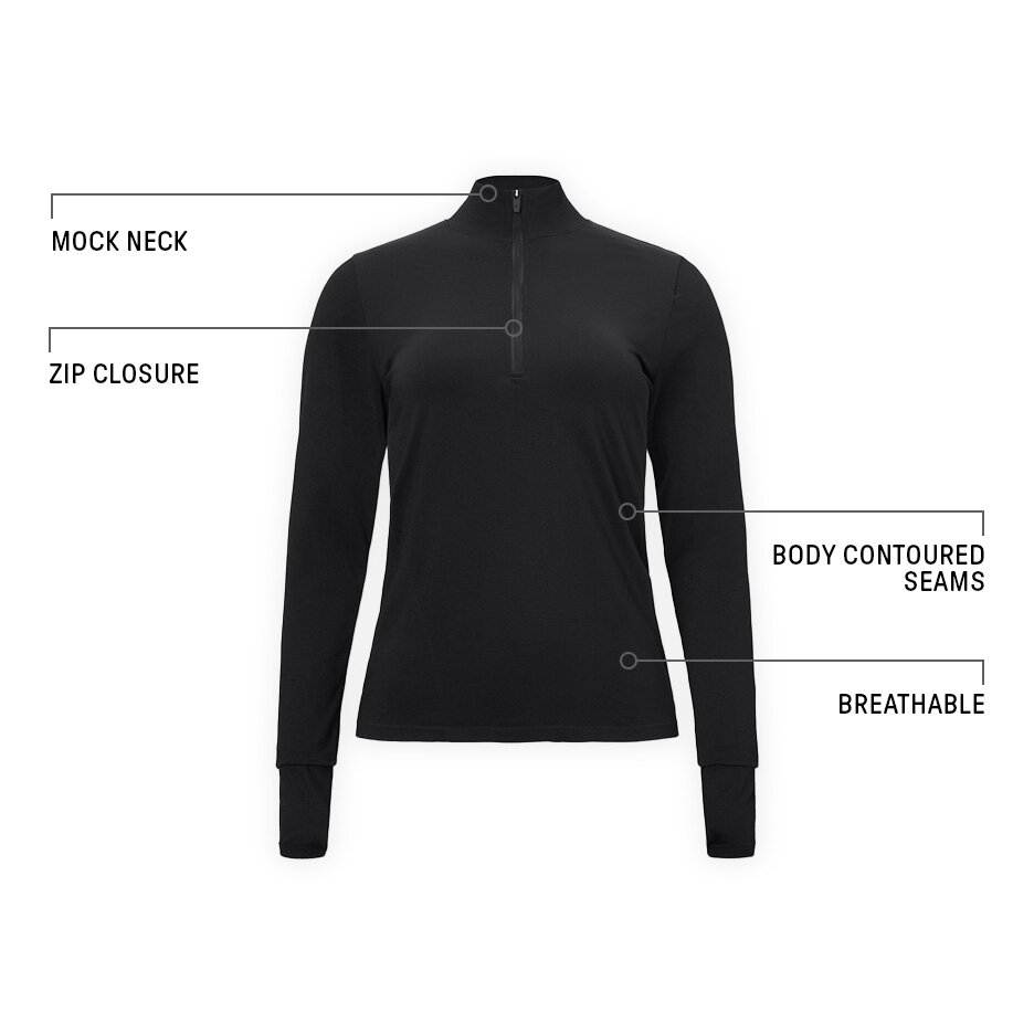 Feather Tech+ Half-Zip Top