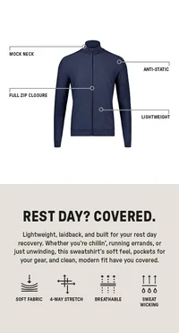 The Cloud Jersey Full Zip