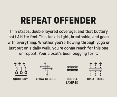 AirLite Strappy Tank