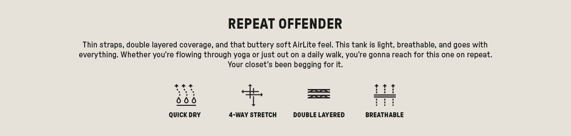 AirLite Strappy Tank