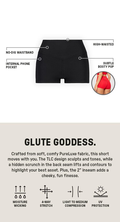 PureLuxe High-Waisted TLC Short 2"