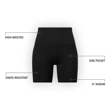 On-The-Go PowerHold® High-Waisted 6'' Short
