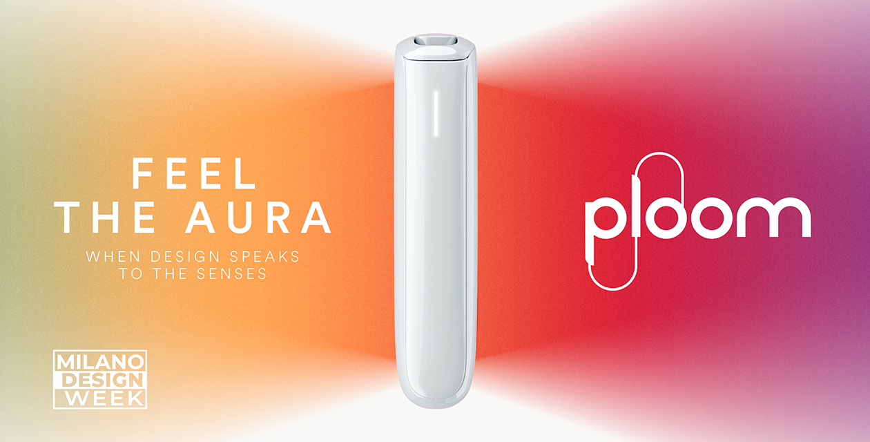 Installazione Feel the AURA di Ploom alla Milano Design Week