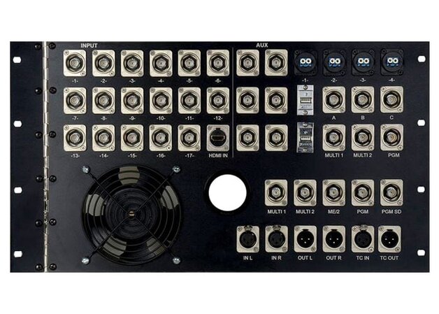 Custom metal panel with connectors 2