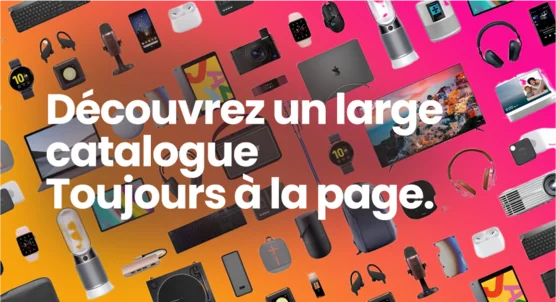catalogue produits tech