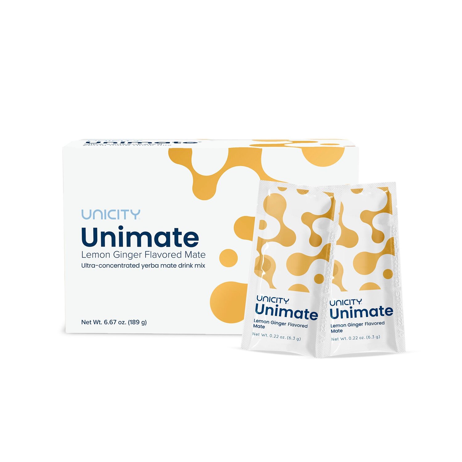 Unimate Lemon Ginger Flavored Mate