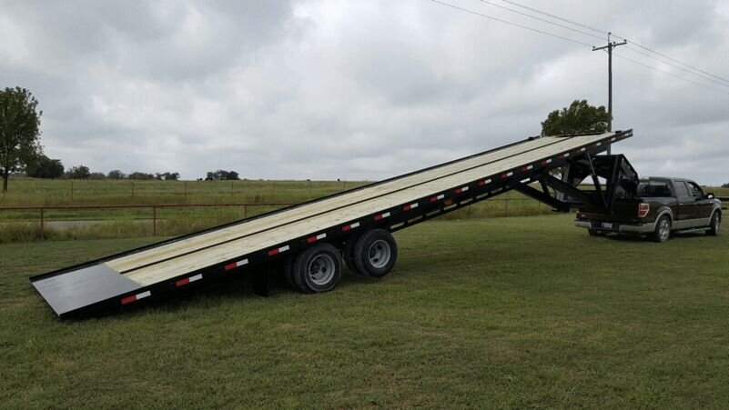 An opening being cut into the roof of a shipping container.