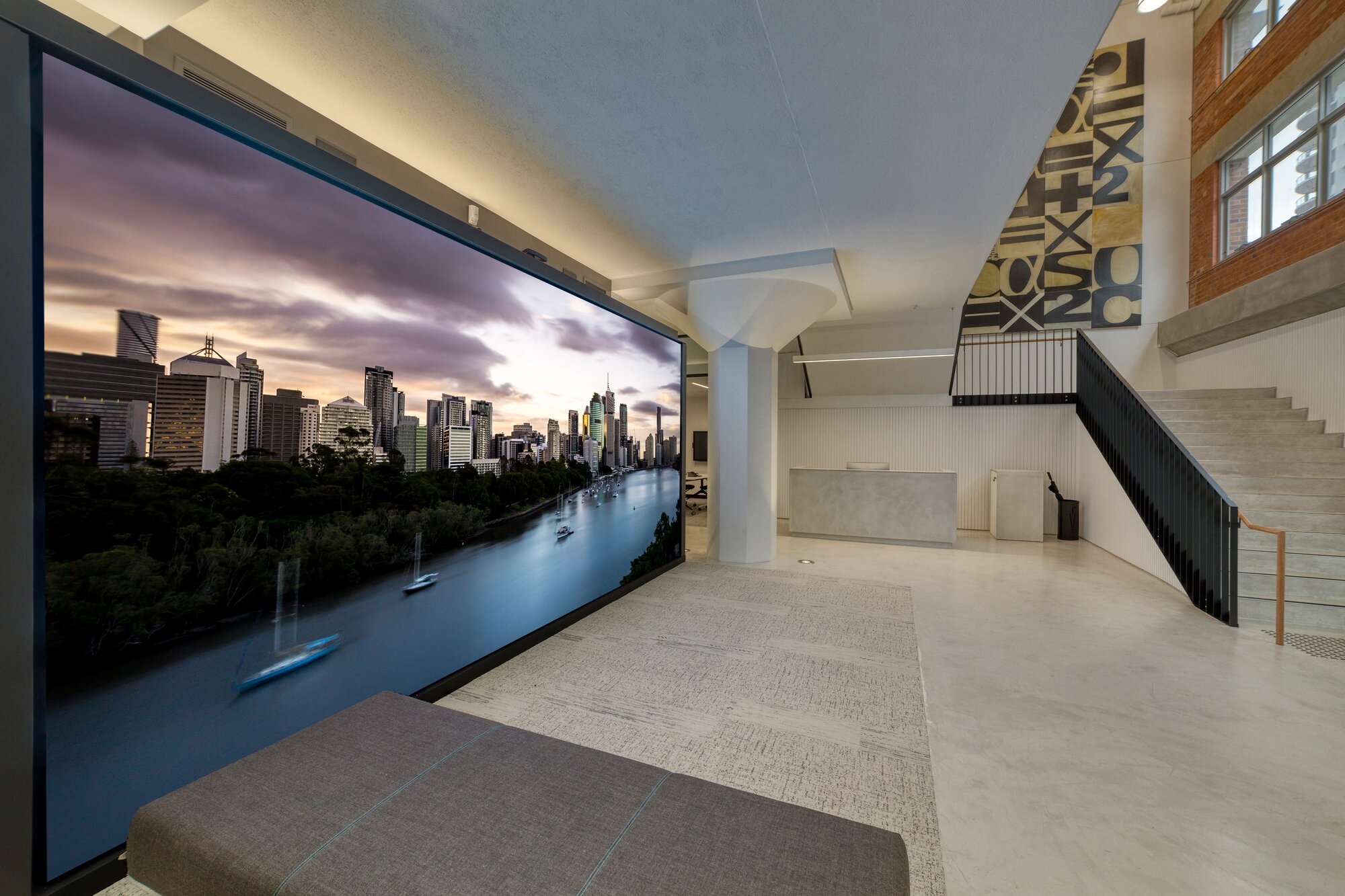 Videopro installs digital signage solutions for reception areas and workplace spaces